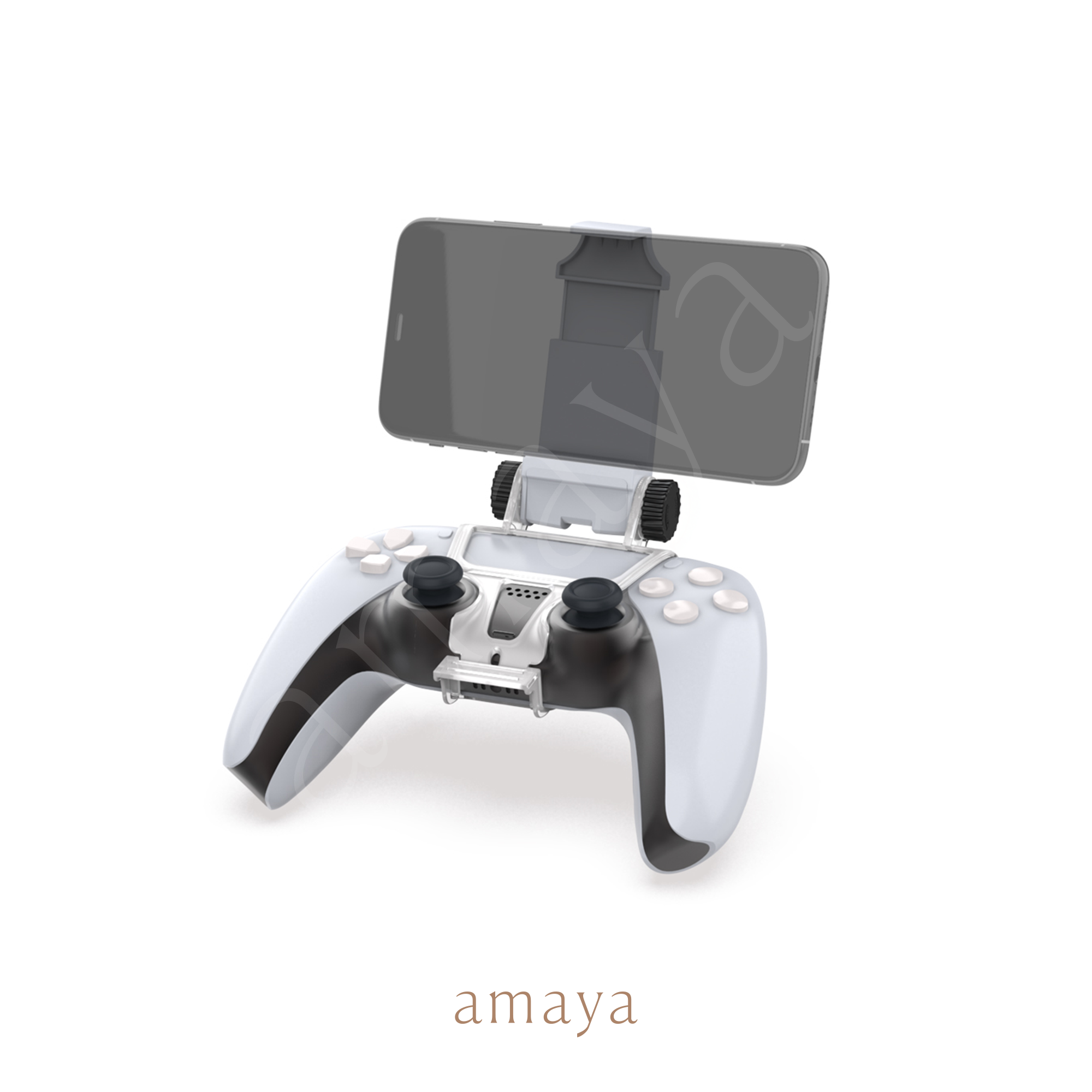 Soporte Ajustable para Control de PS5 con Clip para Celular