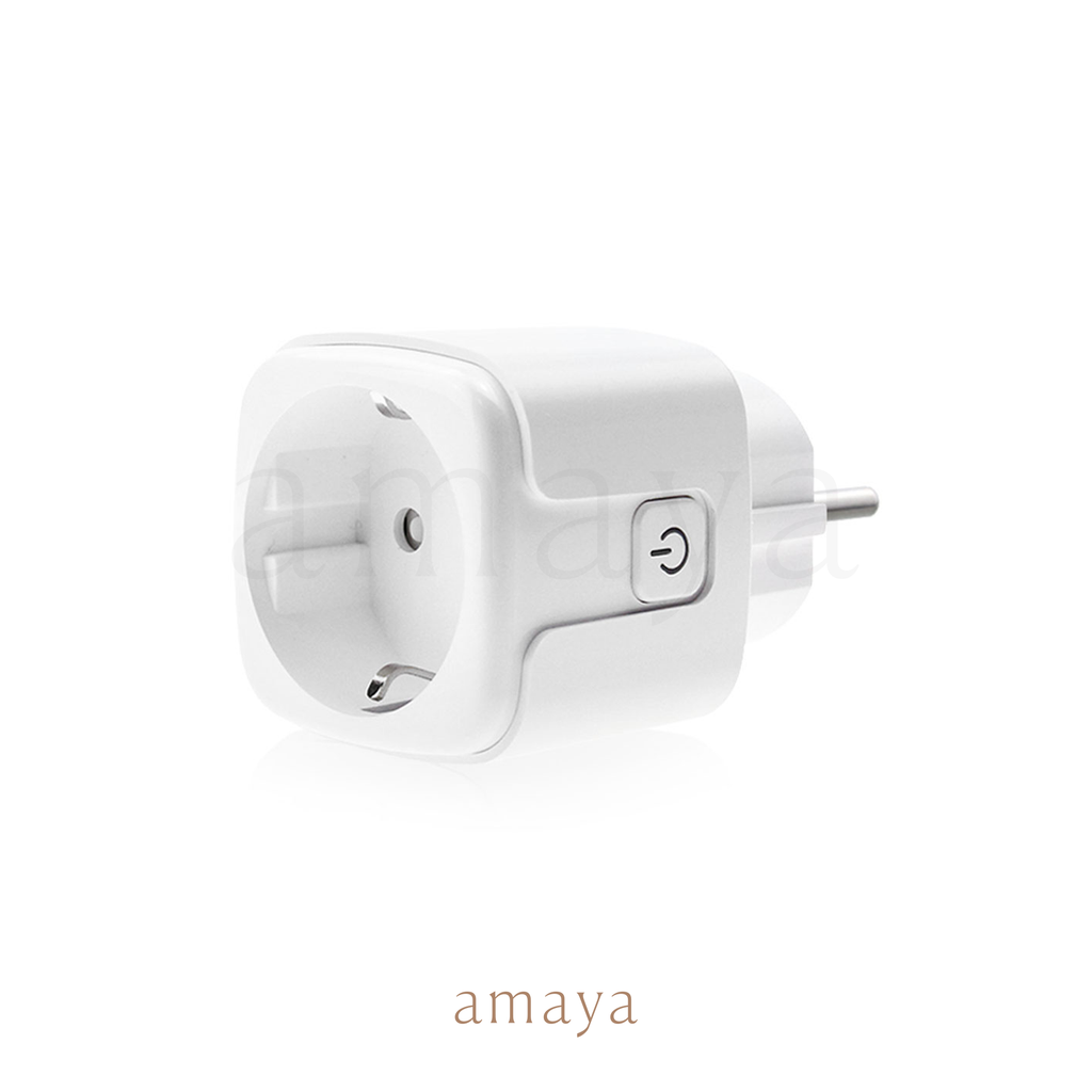 Enchufe Inteligente WiFi con Medidor de Energía